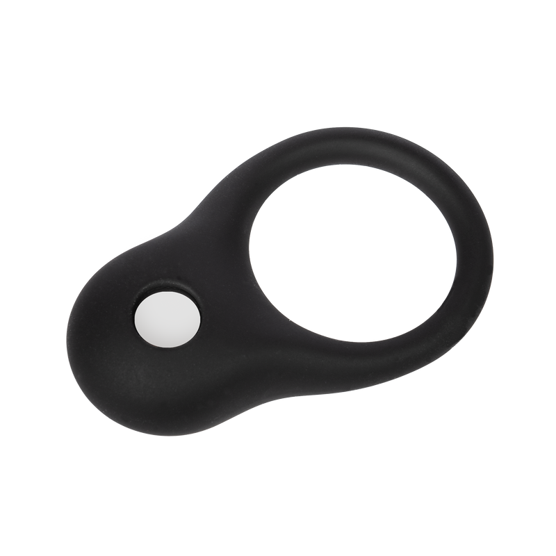 Rimba - Siliconen Ball Stretcher met Metalen Kogeltje - 35 gram - Zwart