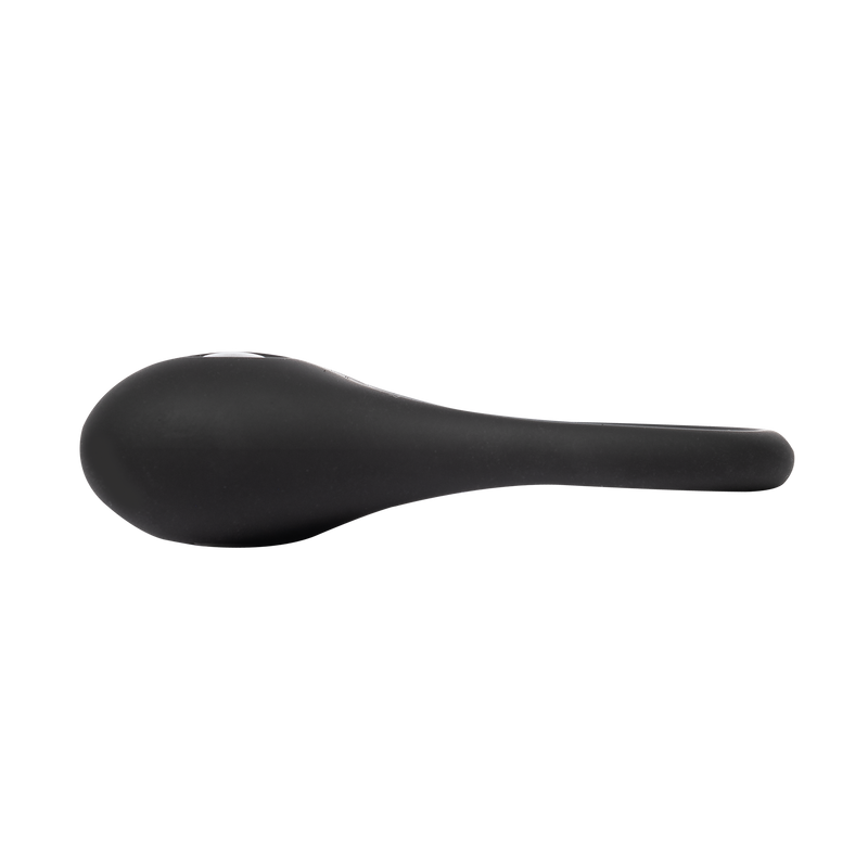 Rimba - Siliconen Ball Stretcher met Twee Metalen Kogeltjes - 70 gram - Zwart