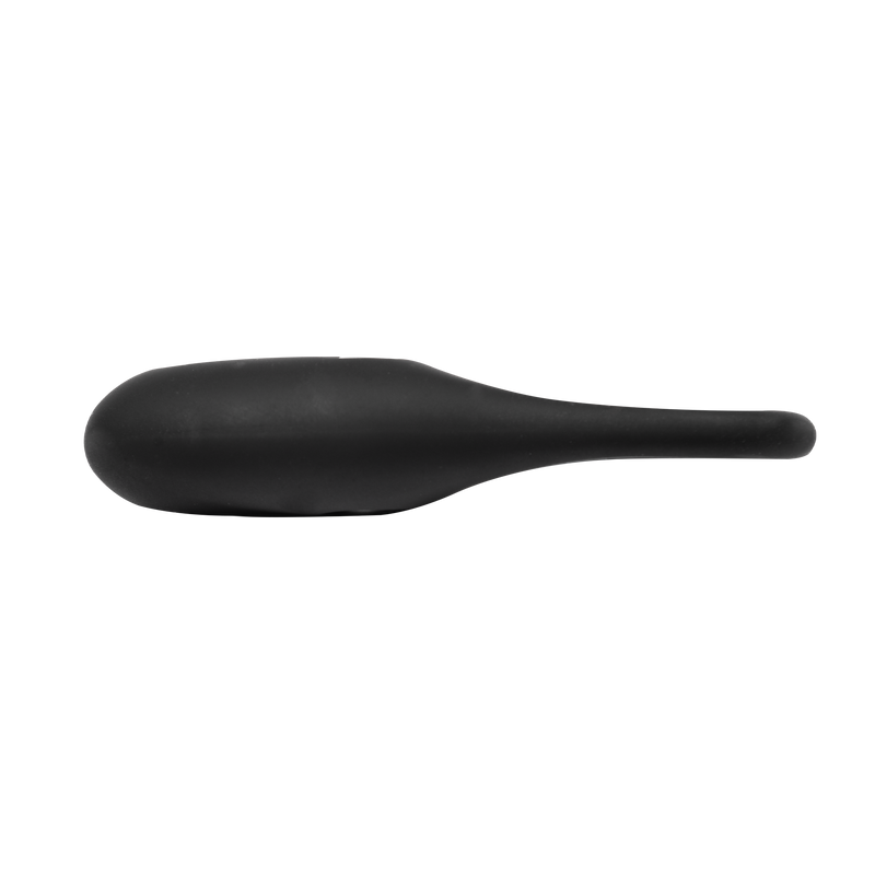 Rimba – Siliconen Ball Stretcher met Drie Metalen Kogeltjes - 110 gr - Zwart