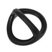 Rimba - Siliconen 3-Ring - Zwart