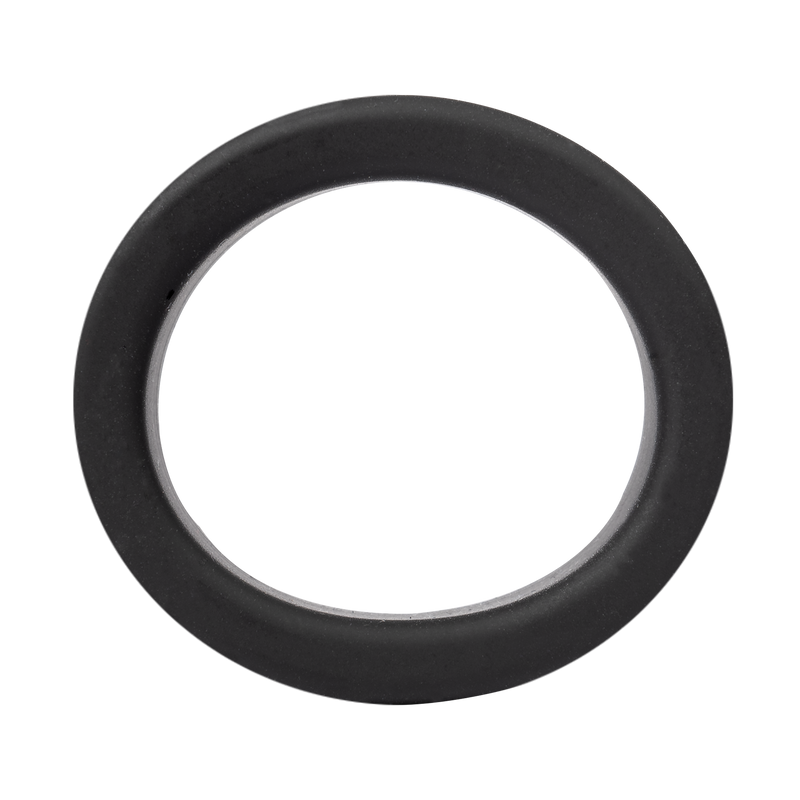 Rimba - Siliconen Scrotumring - Ballstretcher - Hoogte 20 mm - Zwart