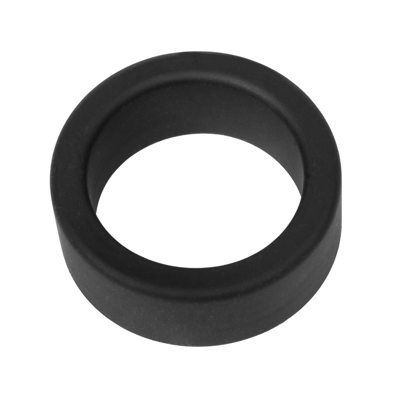 Rimba - Siliconen Scrotumring - Ballstretcher - Hoogte 20 mm - Zwart