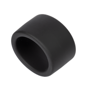Rimba - Siliconen Scrotumring - Ballstretcher - Hoogte 30 mm - Zwart