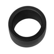 Rimba - Siliconen Scrotumring - Ballstretcher - Hoogte 30 mm - Zwart