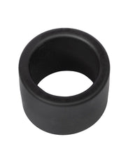 Rimba - Siliconen Scrotumring - Ballstretcher - Hoogte 40 mm - Zwart