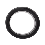 Rimba - Siliconen Scrotumring - Ballstretcher - Hoogte 40 mm - Zwart