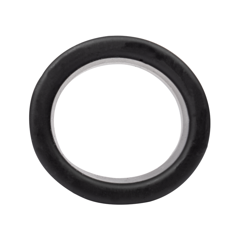 Rimba - Siliconen Scrotumring - Ballstretcher - Hoogte 40 mm - Zwart