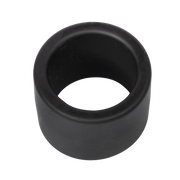 Rimba - Siliconen Scrotumring - Ballstretcher - Hoogte 40 mm - Zwart