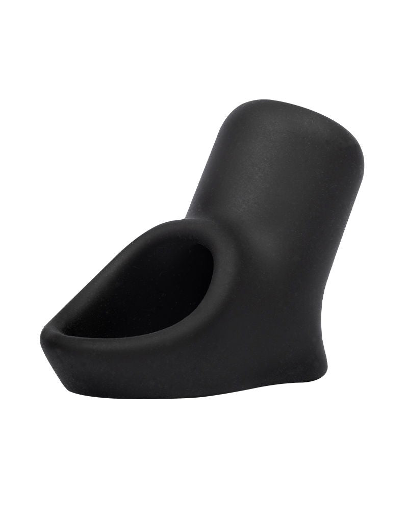 Rimba - Siliconen Penis Sleeve - Zwart