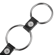 Rimba - Triple Cockring Metaal - Zwart