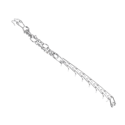 Rimba - Metalen Pinch Collar - Zilver
