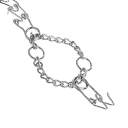 Rimba - Metalen Pinch Collar - Zilver