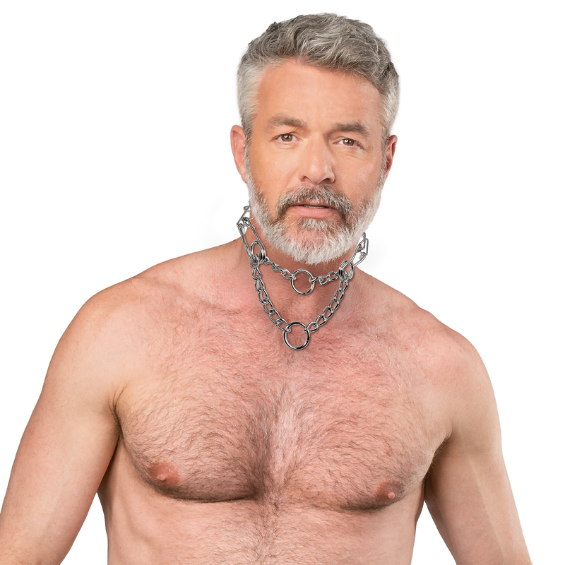 Rimba - Metalen Pinch Collar - Zilver