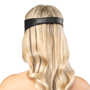 Rimba - Lederen Blinddoek - Zwart
