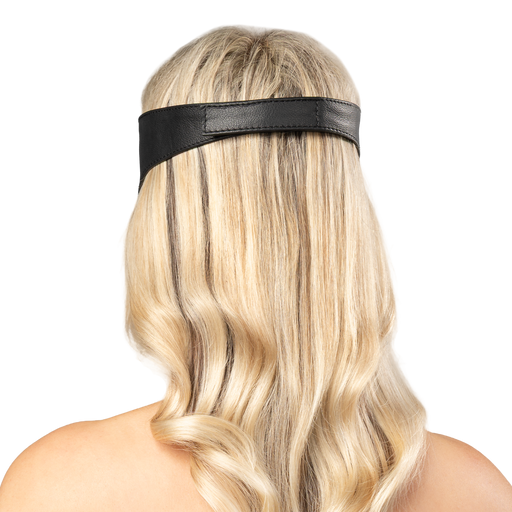 Rimba - Lederen Blinddoek - Zwart