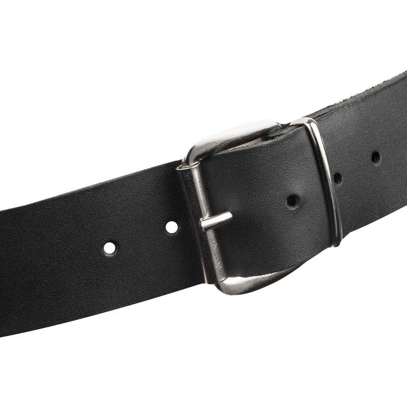 Rimba - Lederen Dames Borstharnas met Halsband - Zwart-Erotiekvoordeel.nl