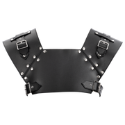 Rimba - Lederen Gladiator Borstharnas - Zwart