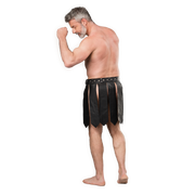 Rimba - Lederen Gladiator Herenrok - Zwart