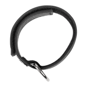 Rimba - Leren Cockstrap met Klittenband - Zwart