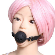 Smart Moves - Ball Gag - Diameter 50 mm - Maat L - Zwart-Erotiekvoordeel.nl