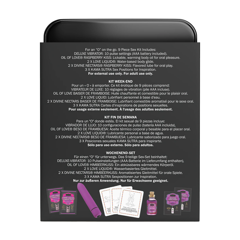 Kamasutra - Weekender Kit - Raspberry Kiss