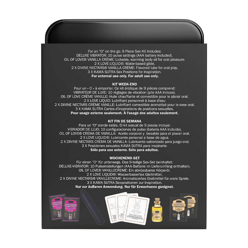Kamasutra - Weekender Kit - Vanilla Crème