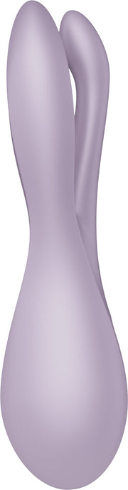 Satisfyer - Threesome 2 - Multifunctionele Vibrator Met 3 Voelsprieten - Lila-Erotiekvoordeel.nl