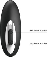 Pretty Love - Merlin - Buttplug - Vibrerende en Roterende Buttplug - Siliconen-Erotiekvoordeel.nl