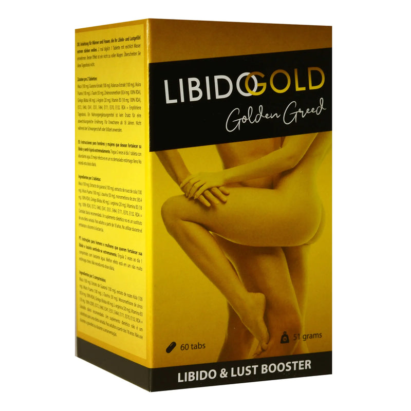 Libido Gold - Golden Greed - Stimuleert seksueel verlangen-Erotiekvoordeel.nl