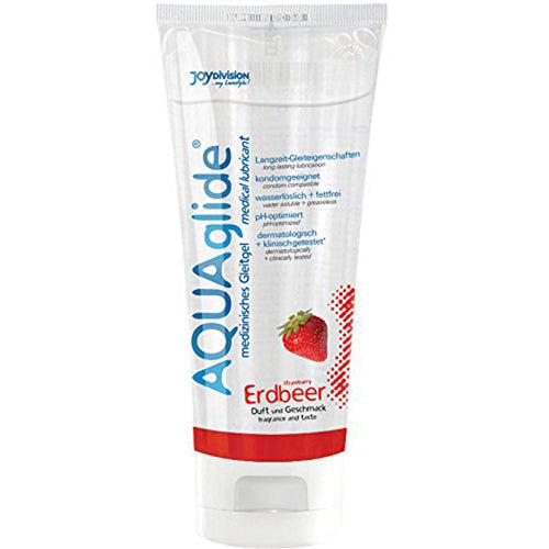 AQUAglide - Glijmiddel Aardbei - 100 ml