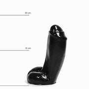 All Black - Anaal Dildo - 18 x 5.5 cm - Zwart