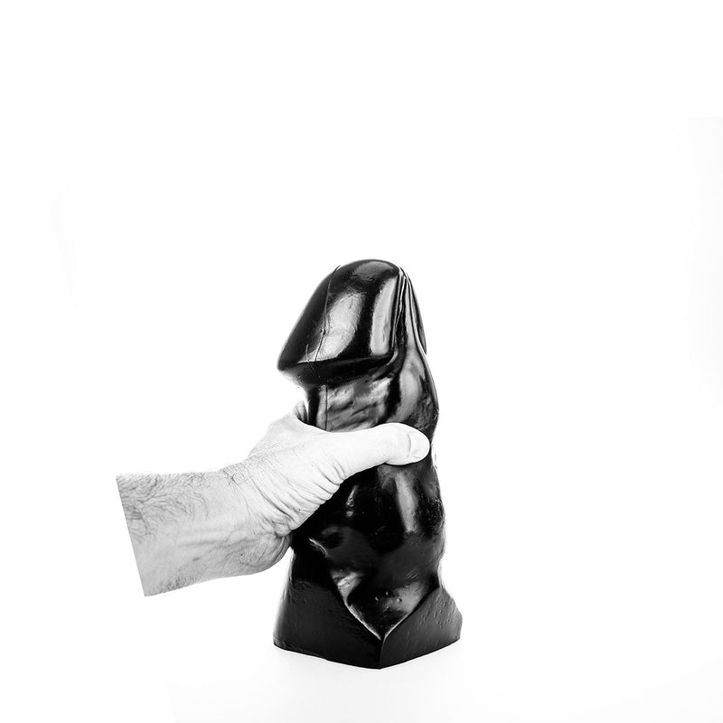 All Black - Anaal Dildo - 25 x 9.5 cm - Zwart