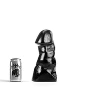 All Black - Anaal Dildo - 25 x 9.5 cm - Zwart