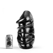 All Black - Anaal Dildo - 32 x 16.5 cm - Zwart