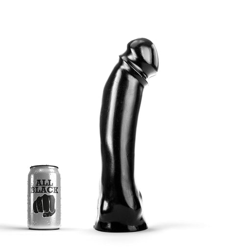 All Black - Dildo - 33 x 7 cm - Zwart