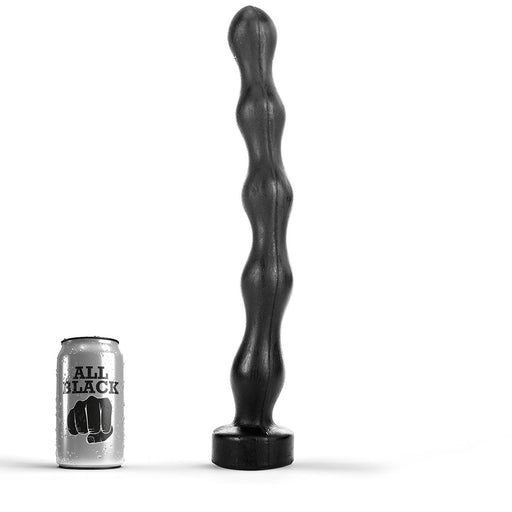 All Black - Anaal Kralen - 41,5 x 4,3 cm - Zwart