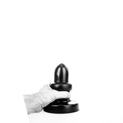 All Black - Buttplug - 17 x 8 cm - Zwart