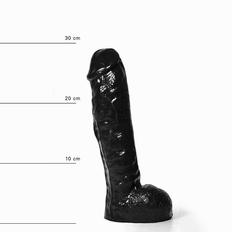 All Black - Buttplug - 29 x 5.5 cm - Zwart