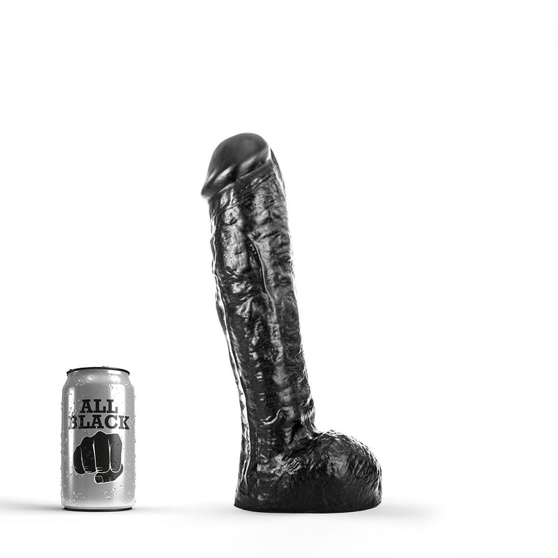 All Black - Buttplug - 29 x 5.5 cm - Zwart