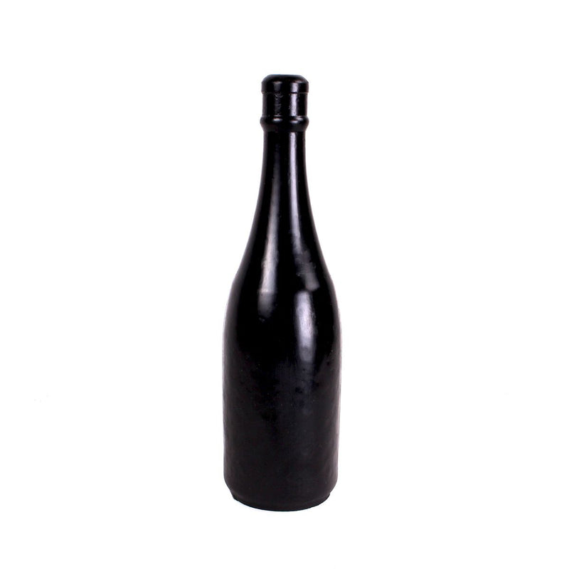 All Black - Buttplug - Champagne Bottle - PVC - Zwart
