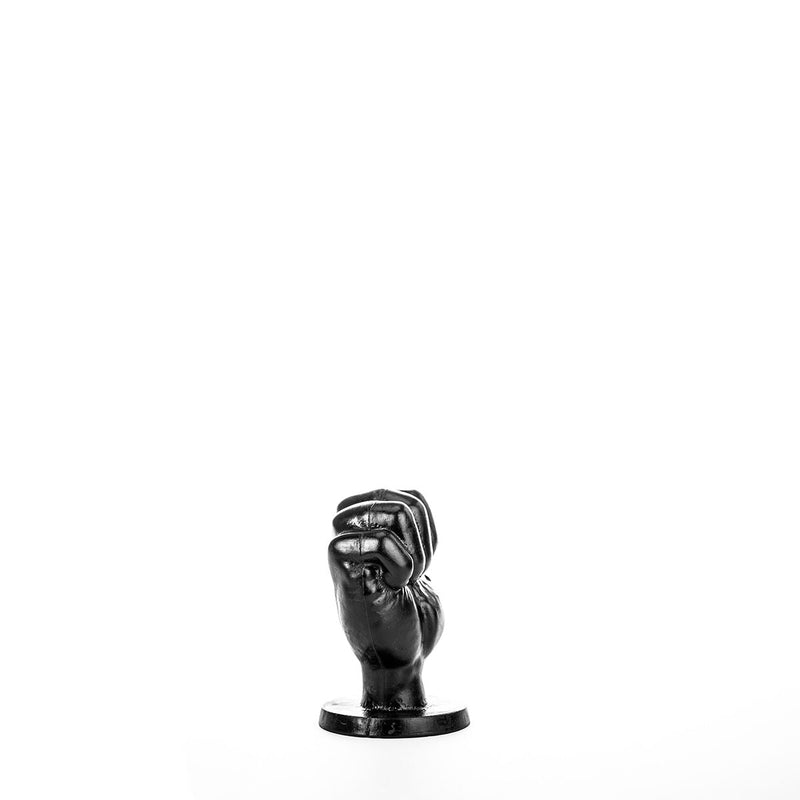 All Black - Fisting Dildo - 12 x 8 cm - Small - Zwart