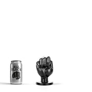 All Black - Fisting Dildo - 12 x 8 cm - Small - Zwart