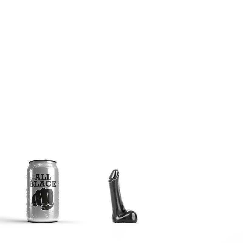 All Black - Extra Kleine Dildo - 9 x 2 cm - Zwart