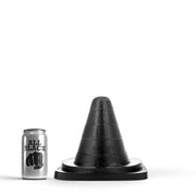 All Black - Prisma Buttplug - 19 x 5 cm - Zwart
