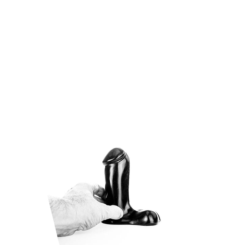 All Black - Dildo - 14 x 5 cm - Zwart
