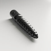 All Black Steroïd - The Home Run - Dildo - 39,5 x 7,7 cm - Zwart