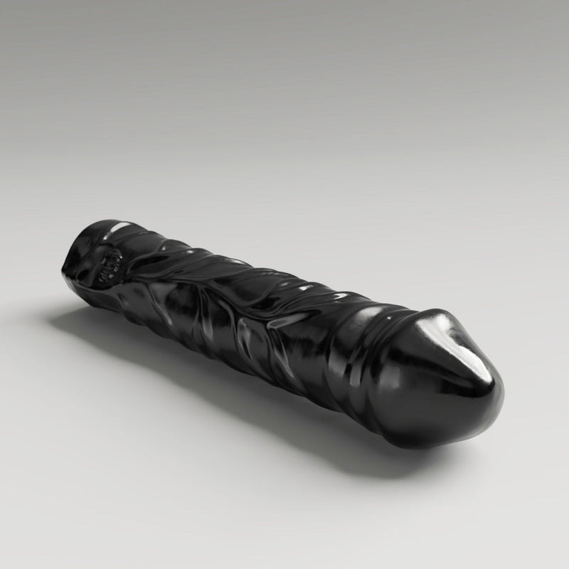 All Black Steroïd - The Home Stretch - Dildo - 43 x 9.6 cm - Zwart