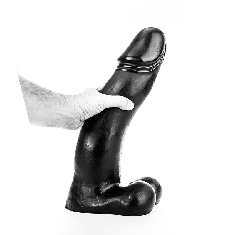All Black - XXL Dildo - 45 x 9 cm - Zwart