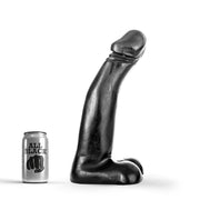 All Black - XXL Realistische Dildo - 30 x 5.5 cm - Zwart