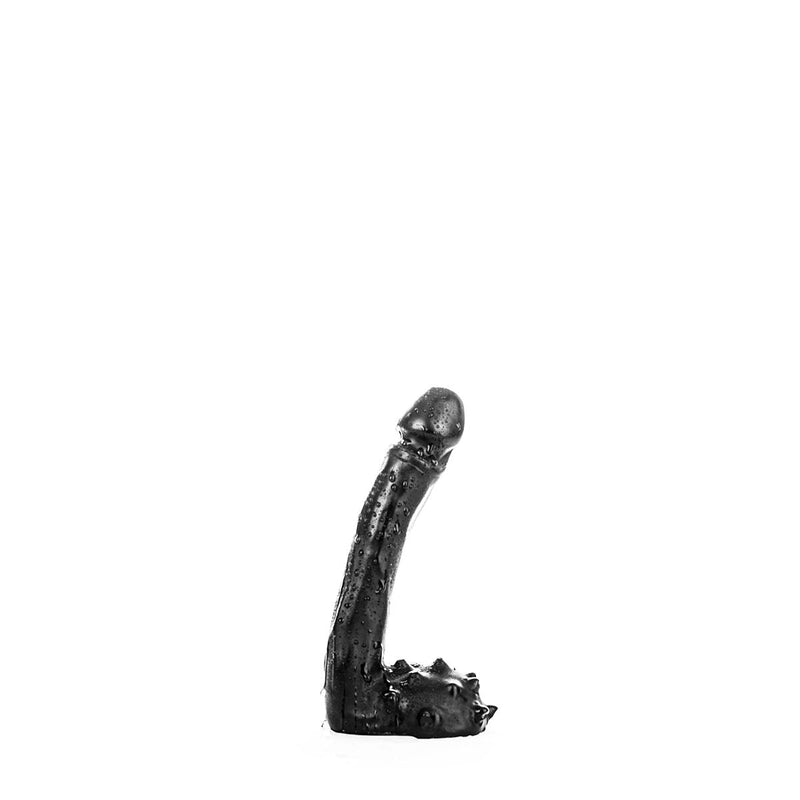 All Black - Klassieke Dildo - 15 x 2,5 cm - Zwart